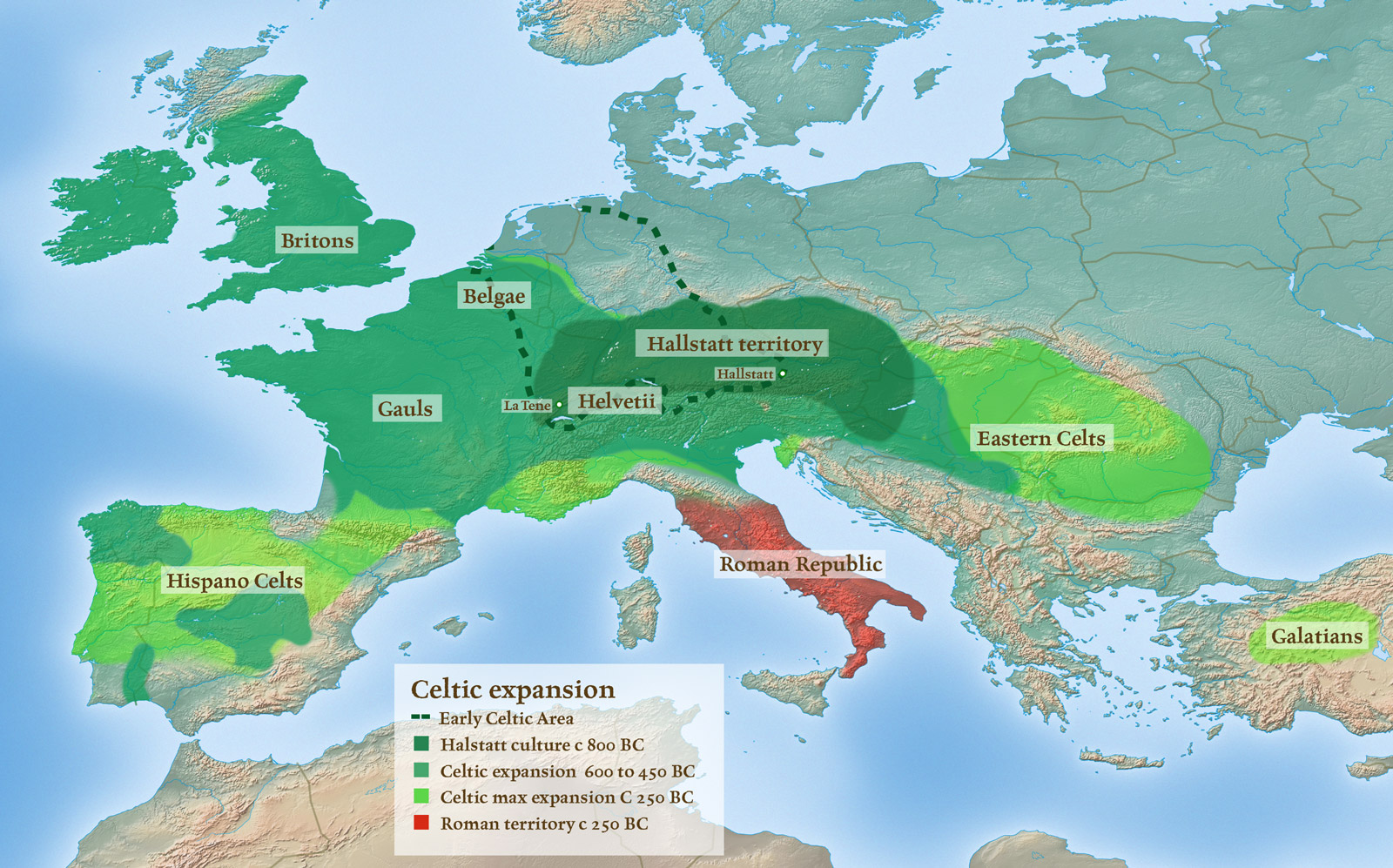 17 Celtic Expansion 3rd Century BC 